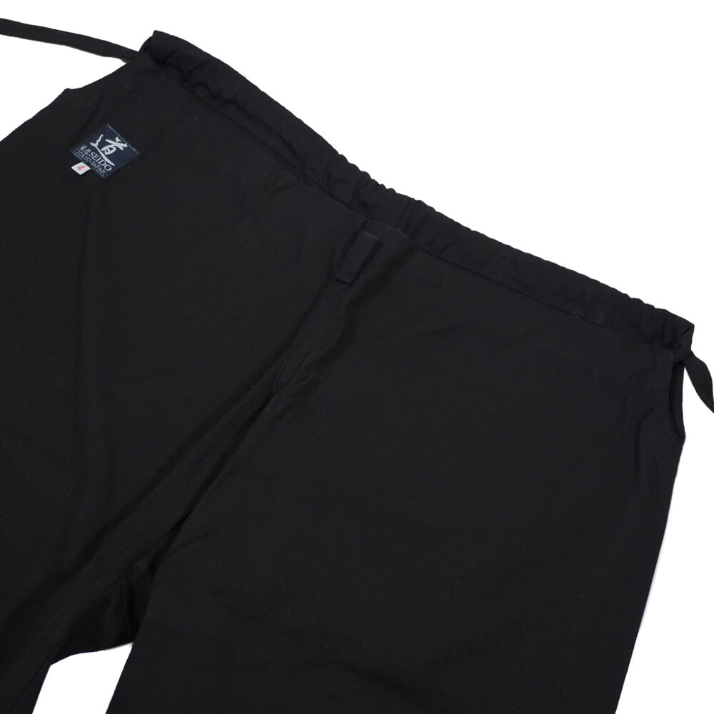 Medium Weight Black Karategi Pants Ninjutsu & Kobujutsu