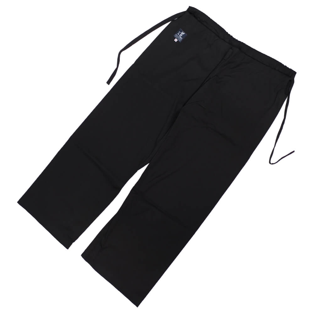 Medium Weight Black Karategi Pants - Ninjutsu & Kobujutsu