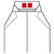 Hakama Embroidery - Koshiita Outside (backplate)