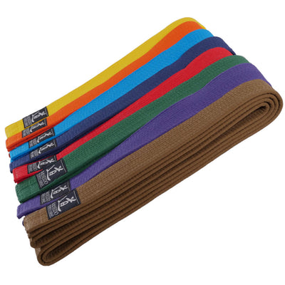 Aikido Color Belt : Yellow, Orange, Light Blue, Navy, Red, Green, Purple, Brown
