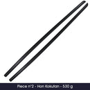 Jiki Shinkage Ryu (Naginata Yo) Bokken - Hon Kokutan - by Master Aramaki