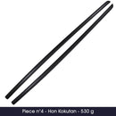 Jiki Shinkage Ryu (Naginata Yo) Bokken - Hon Kokutan - by Master Aramaki