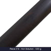 Jiki Shinkage Ryu (Naginata Yo) Bokken - Hon Kokutan - by Master Aramaki