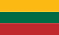 [Custom Logo Design] Lithuanian Flag (Zekken embroidery) (Gold, dark green, wine red)