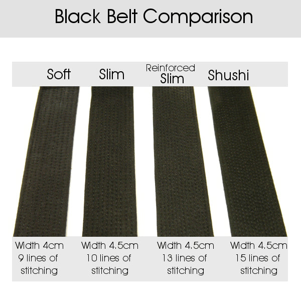 Cotton　Belt　Black　Satin　