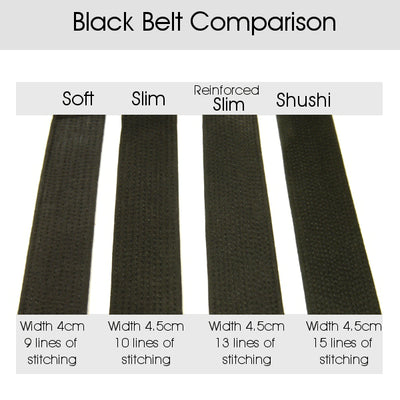 Shushi Black Belt Comparison