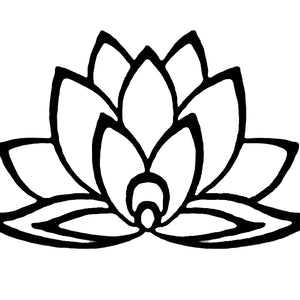 [Custom Logo Engraving] Lotus Flower Logo