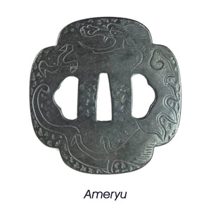 Ameryu Tsuba - TM009