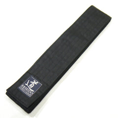 Wide Black Belt for Aikido (Iai type)