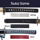 Tsuka Same. White, Black, Red 