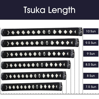 Tsuka Length for Iaito [TL180]