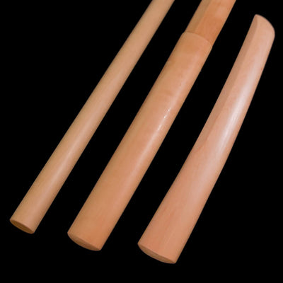 Deluxe Bokken, Jo & Tanto - Exotic Woods  [Aikido Set]