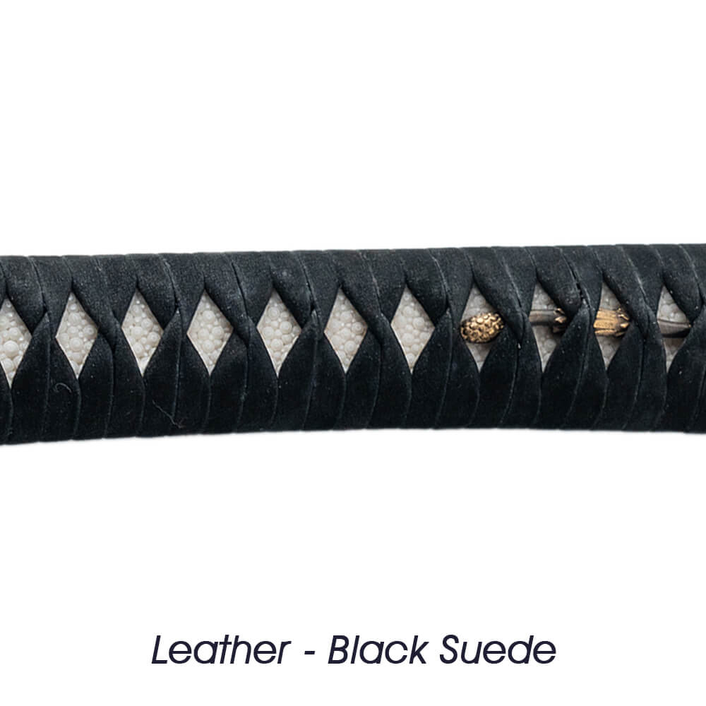 Japanese leather Tsukaito for Iaito & Shinken